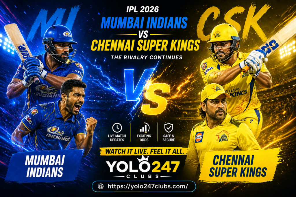 Mumbai Indians vs Chennai Super Kings