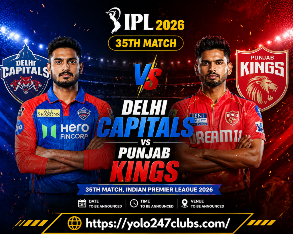 Delhi Capitals vs Punjab Kings