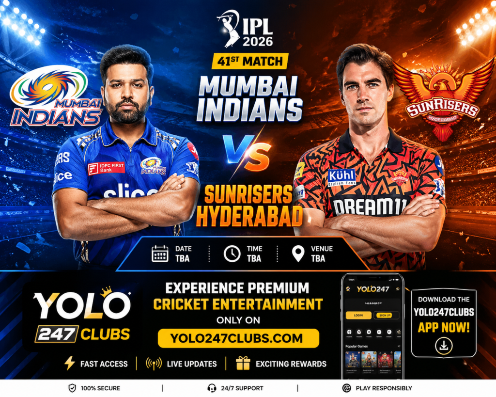 Mumbai Indians vs Sunrisers Hyderabad