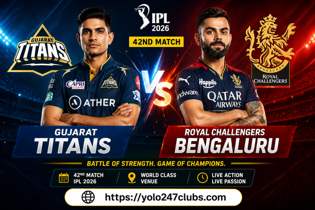 Gujarat Titans vs Royal Challengers Bengaluru