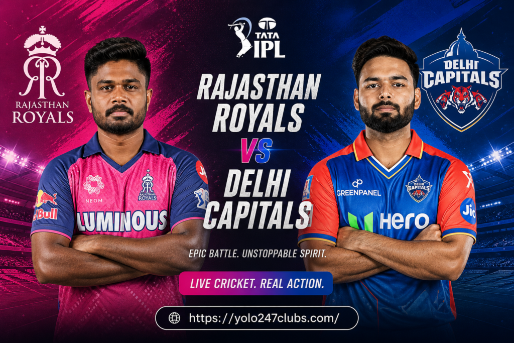 Rajasthan Royals vs Delhi Capitals