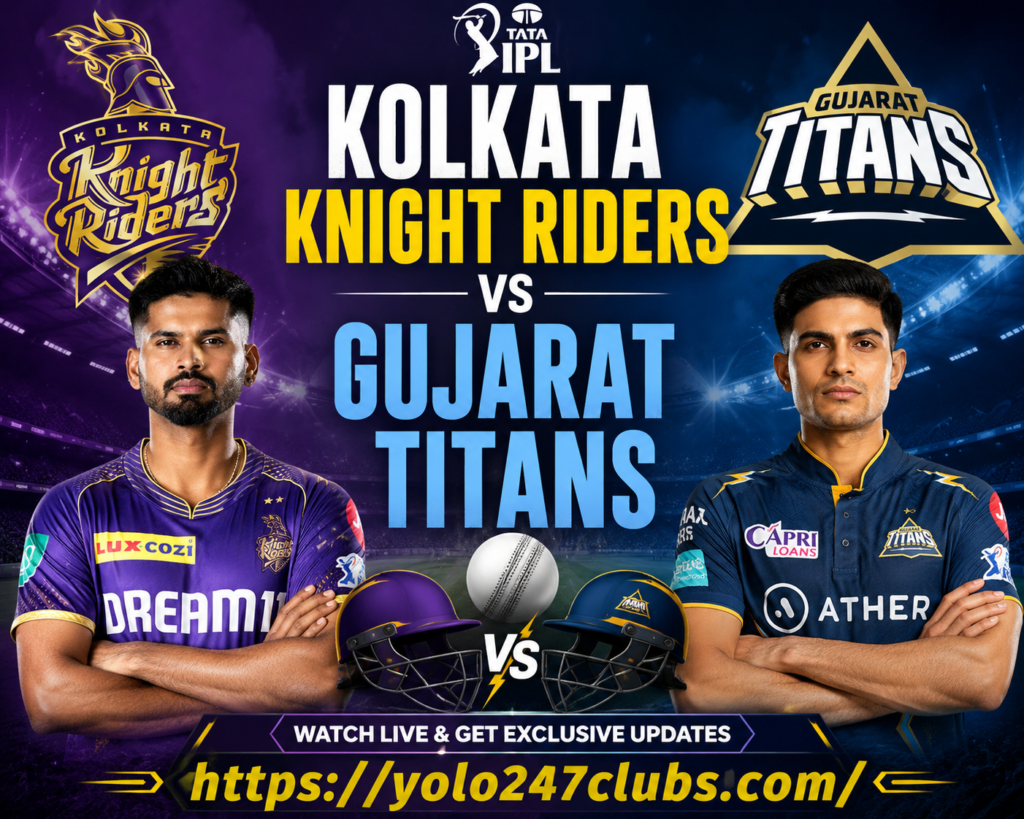 Kolkata Knight Riders vs Gujarat Titans