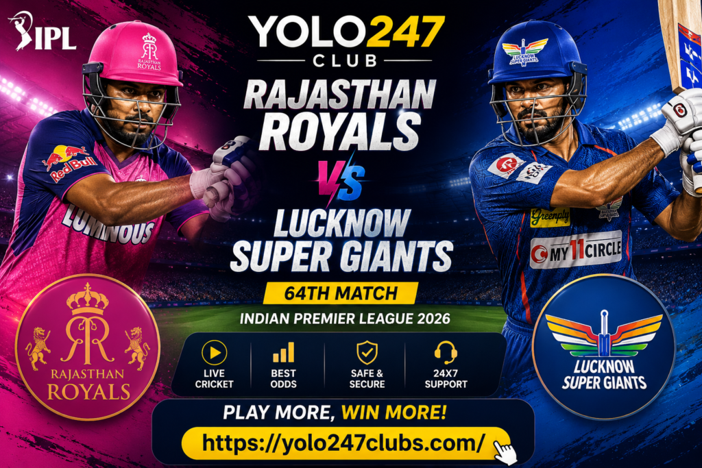 Rajasthan Royals vs Lucknow Super Giants