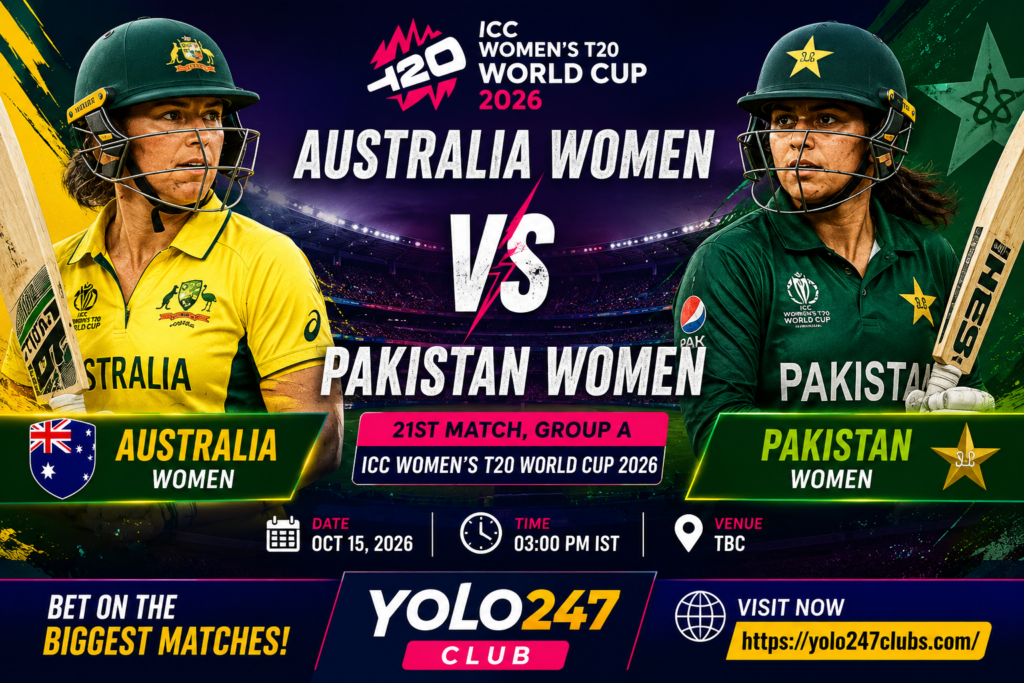Australia Women vs Pakistan Women