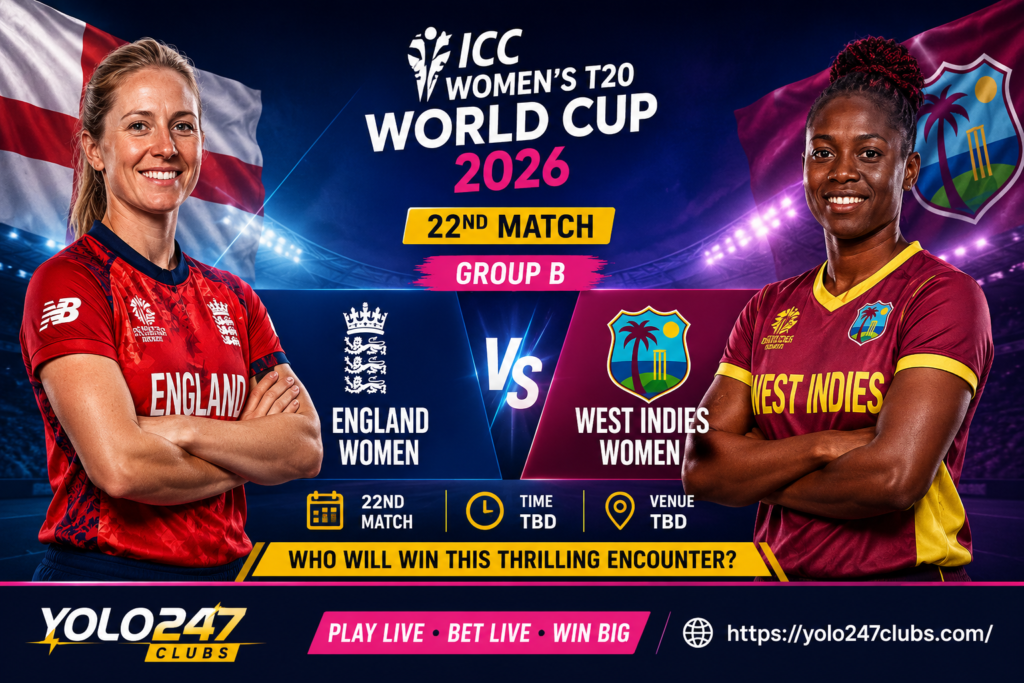 England Women vs West Indies Women