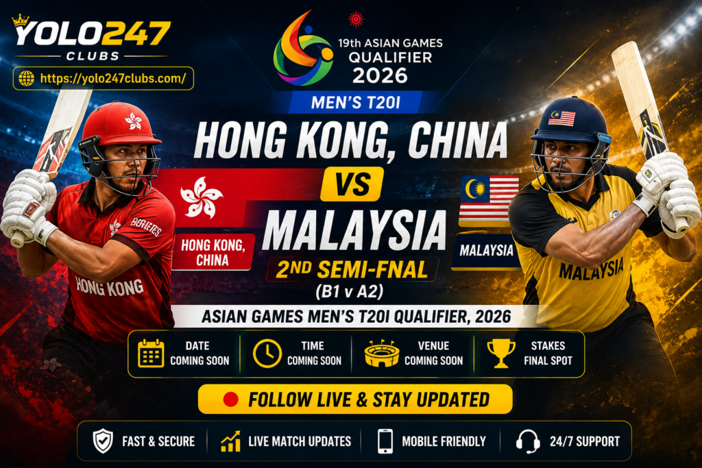 Hong Kong, China vs Malaysia